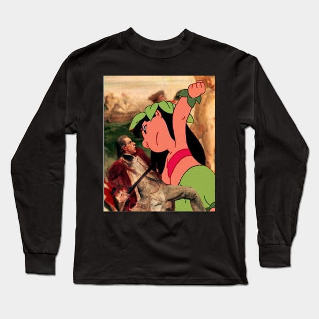 Lilo, wooping captain cook Long Sleeve T-Shirt by Beautifultd